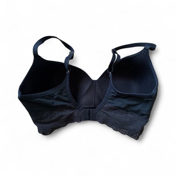 NATORI Bliss Perfection Wire-Free T-Shirt Bra in Black size 32D - Picture 2 of 3